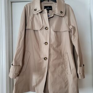 London Fog Women's Tan Trench Coat
